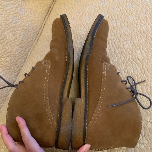 Johnston & Murphy size 10 crepe sole chukka boots - Picture 4 of 10